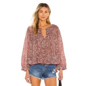 We the Free x Free People Cool Meadow Printed Top - XS